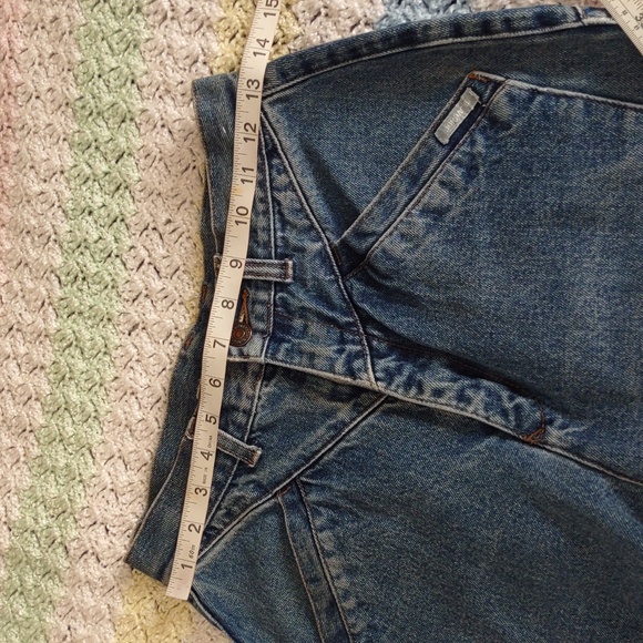 Vintage Jordache Size 13 High Rise 100% Cotton Jeans - Picture 6 of 16